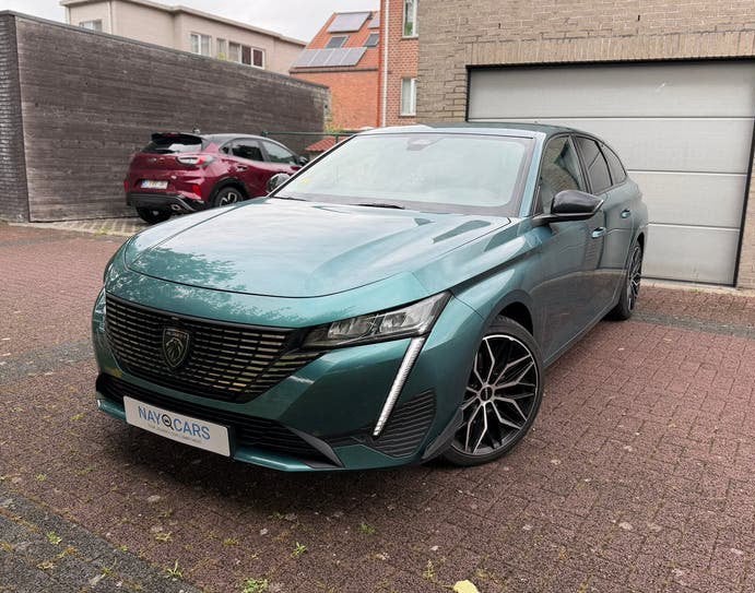 Peugeot 308 SW Allure, Automaat, 2022, veel opties, 12M GAR, Bedrijf, 5 deurs, 1499 cc, Groen