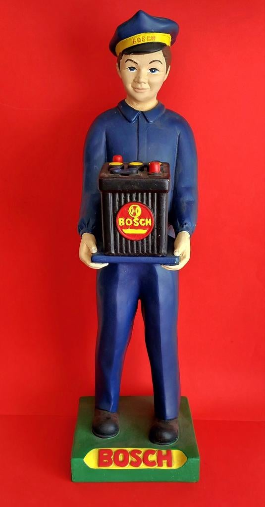 Posture Bosch garagiste... 60 cm, Collections, Enlèvement ou Envoi, Comme neuf, Panneau publicitaire