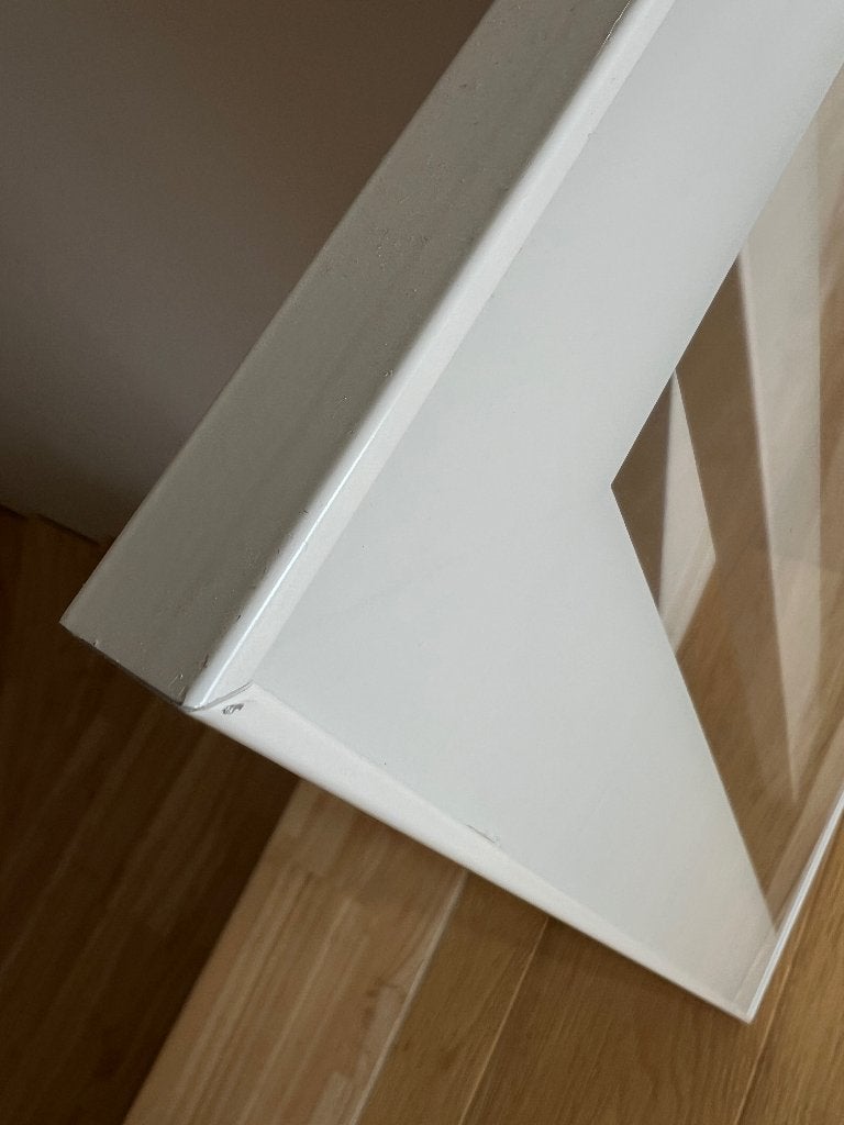2 x Besta GLASSVIK Vitrinedeur, Ophalen, Gebruikt