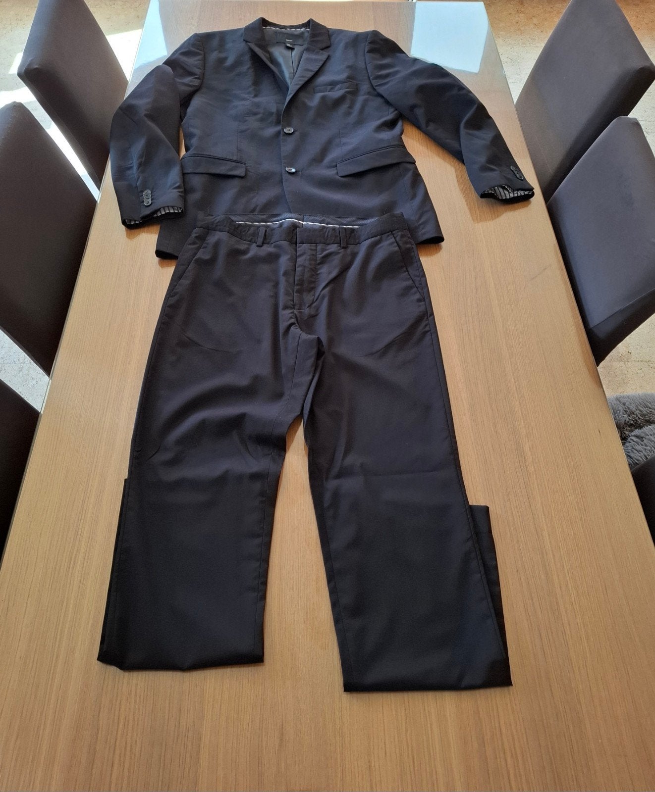 Geklede jas en broek, Vêtements | Hommes, Costumes & Vestes, Enlèvement, H&M, Noir, Taille 52/54 (L)