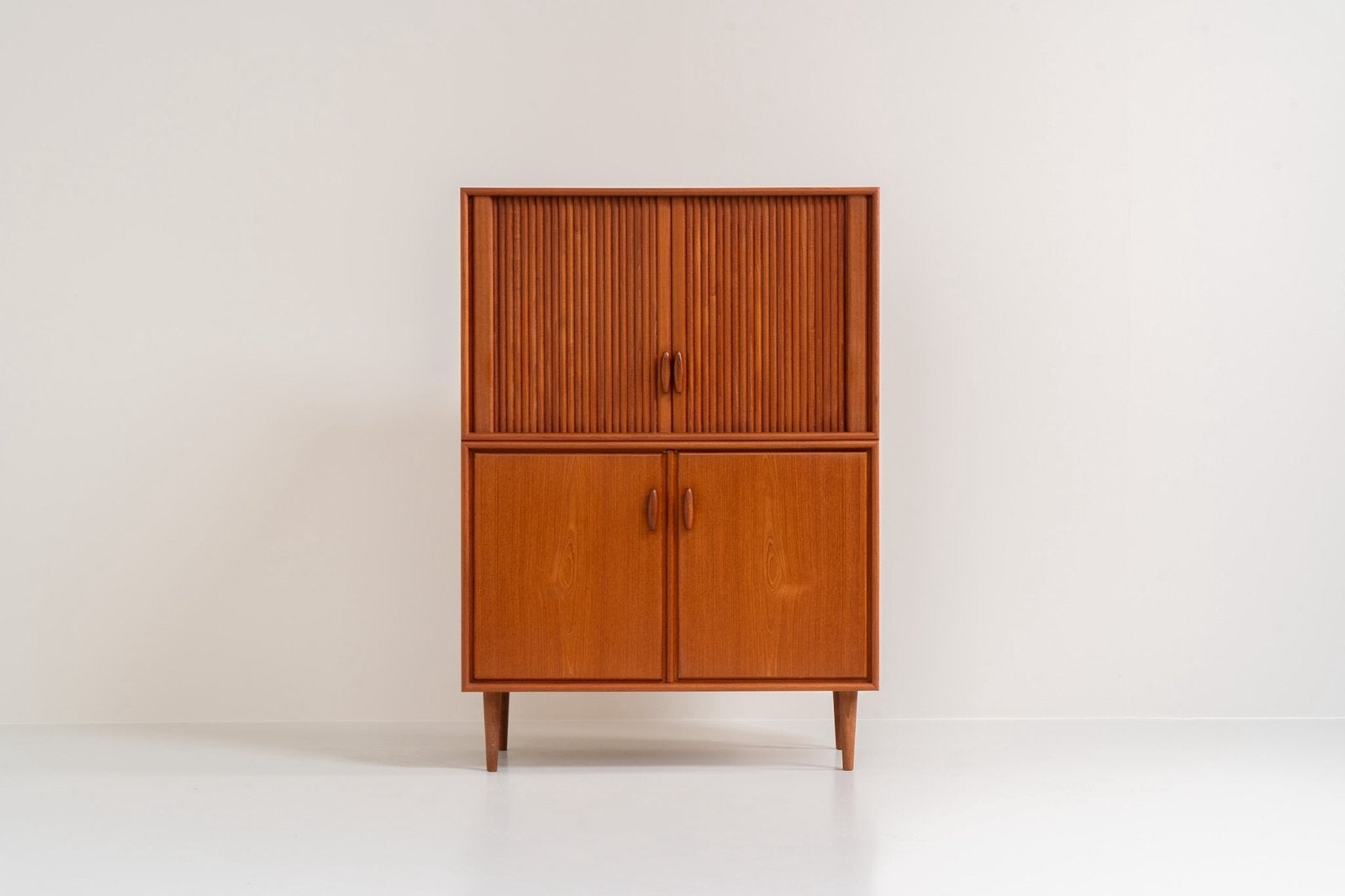 Vintage highboard door Heinrich Riestenpatt voor RT Mobel, Maison & Meubles, Enlèvement, Comme neuf, Teck