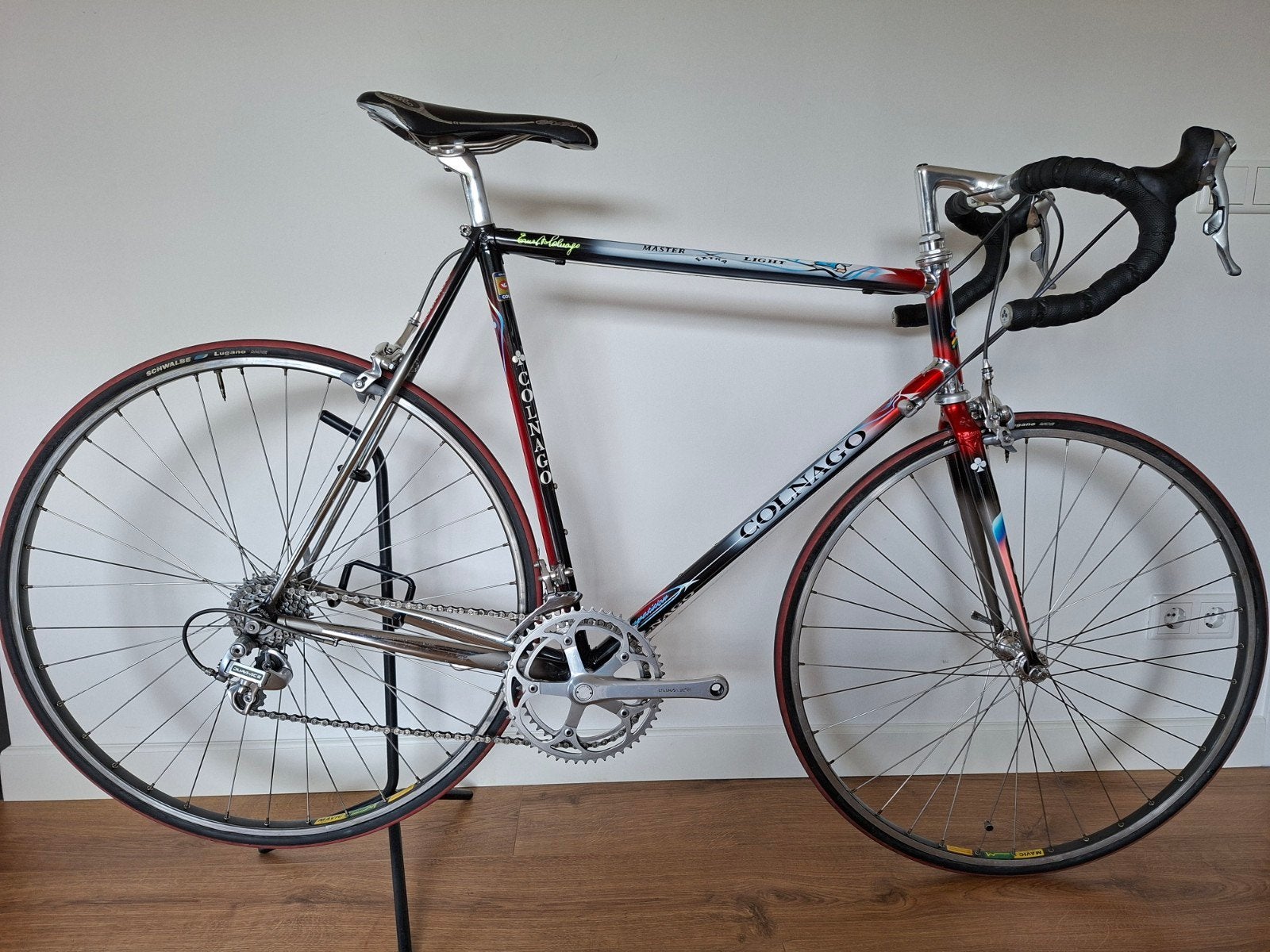 Colnago master x light, Ophalen