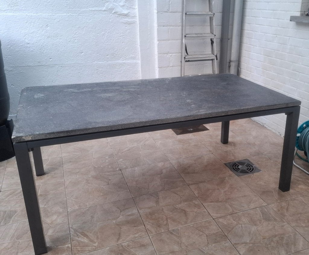 Ensemble table de jardin avec 6 chaises, Enlèvement, Utilisé, Carré, Aluminium