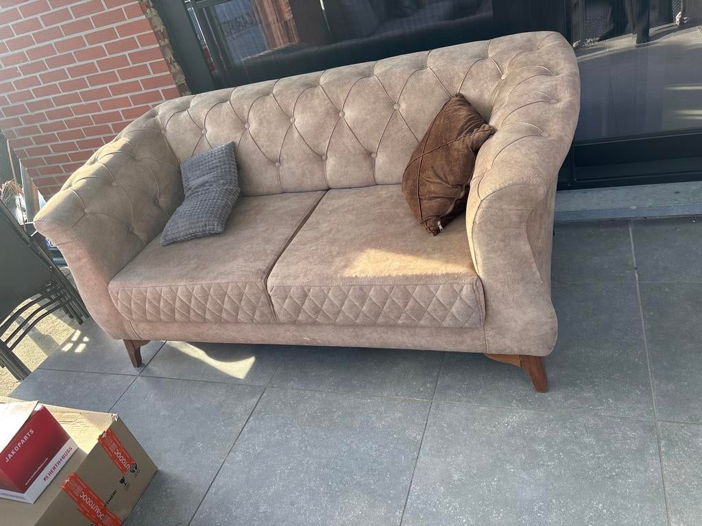 Zetel te koop, Huis en Inrichting, Ophalen, Zo goed als nieuw