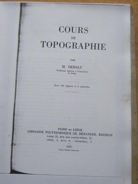 livre topo, Livres, Enlèvement, Utilisé