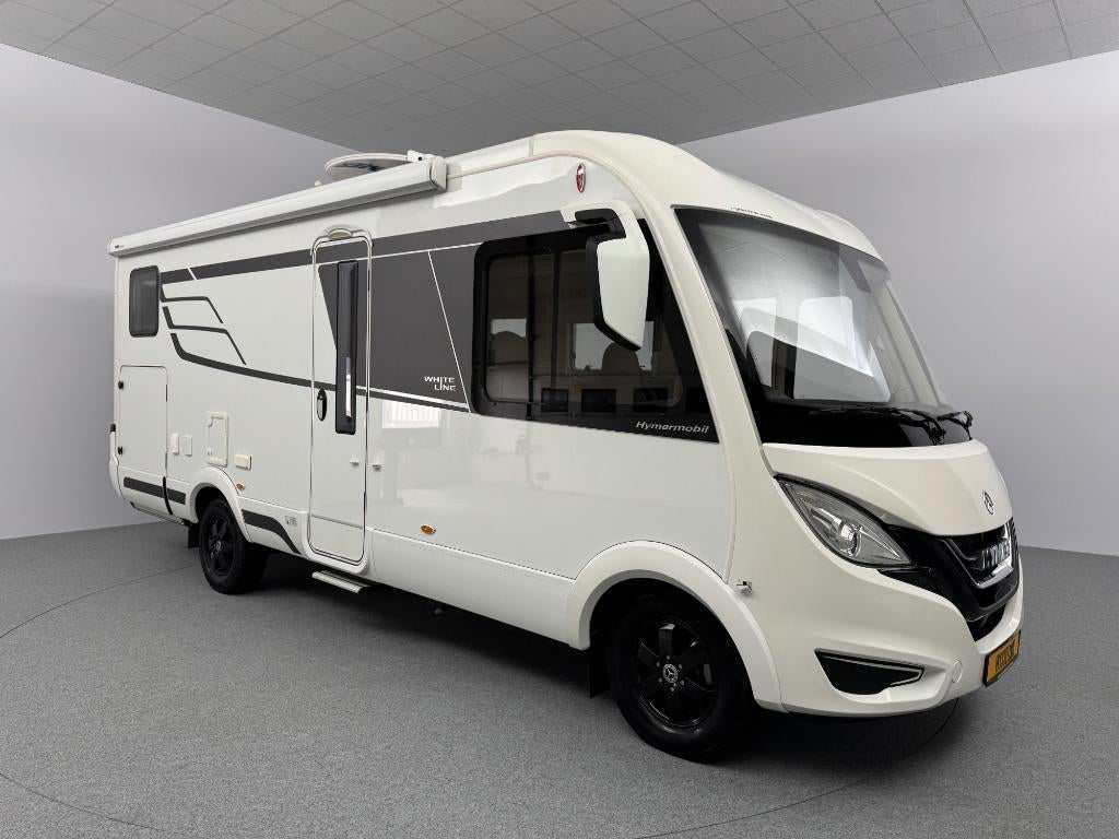 Hymer BMC 600-I White Line 170PK Dakairco INCL. STALLING, Caravans en Kamperen, Standaard zit, Diesel, Luifel, Hymer