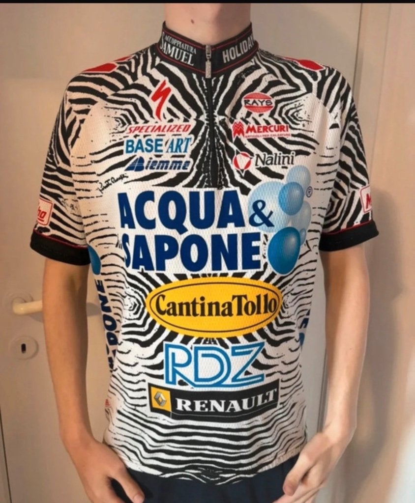 Originele Nalini acqua sapone vintage wielershirt, Ophalen, Zo goed als nieuw