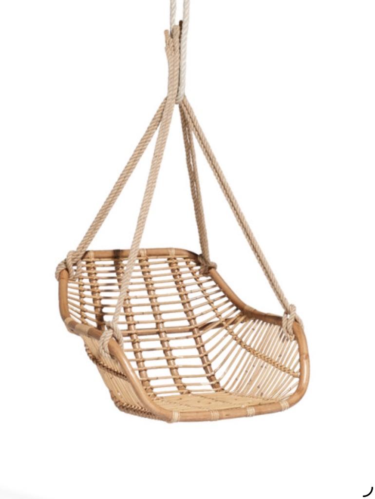 Balancelle rotin, Enlèvement, Utilisé, Rotin