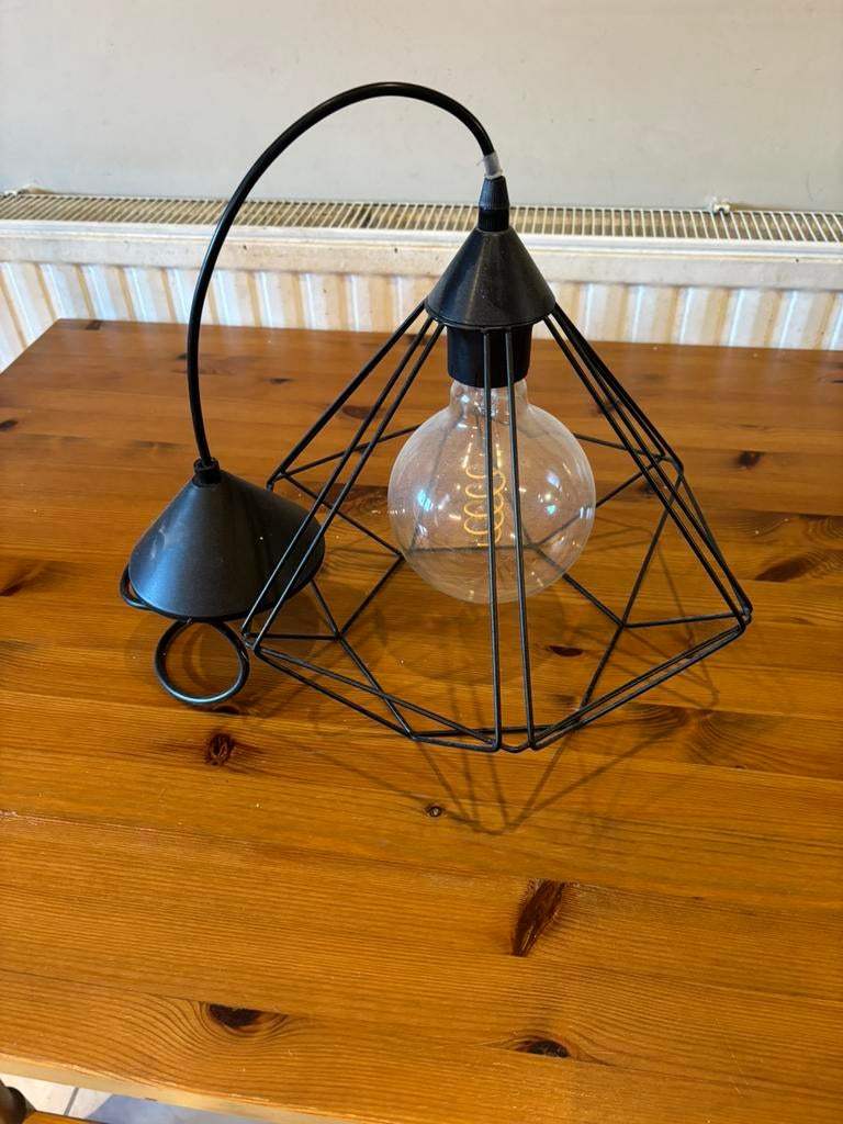 Lustre style industriel, Maison & Meubles, Enlèvement, Comme neuf