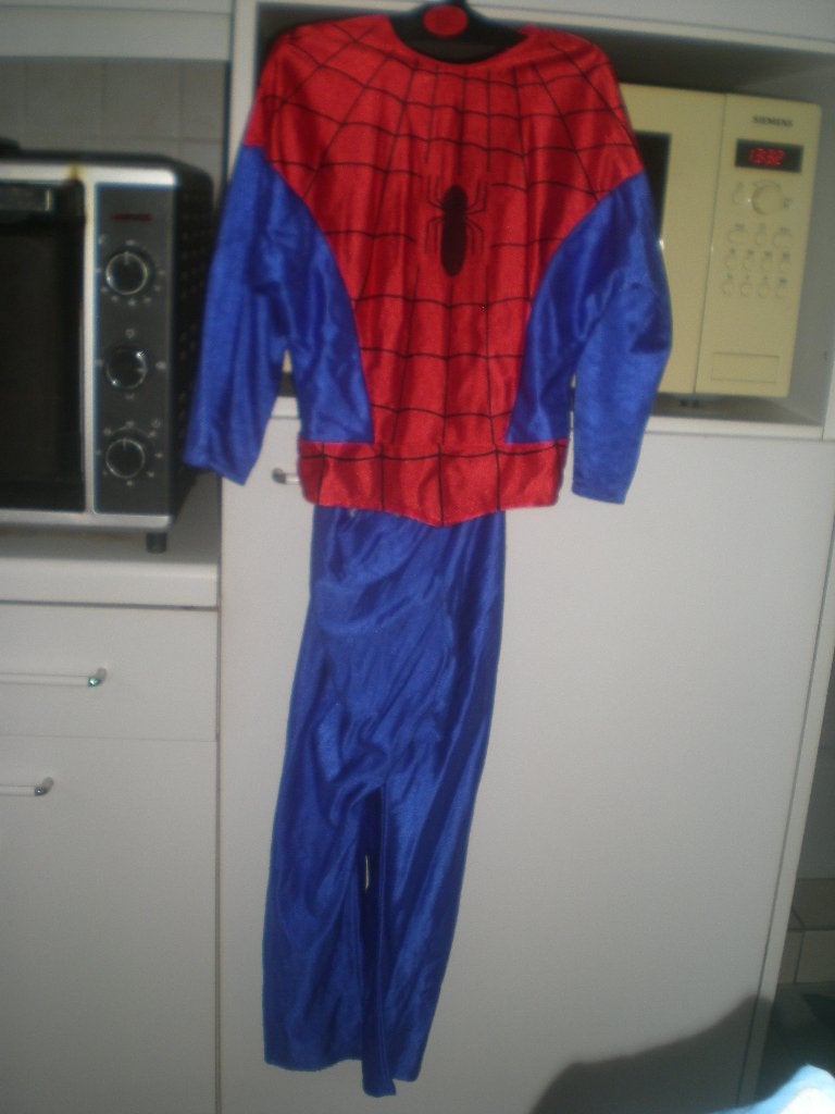 2 delig spiderman pak, 3- 5 jaar, Enlèvement ou Envoi, Utilisé