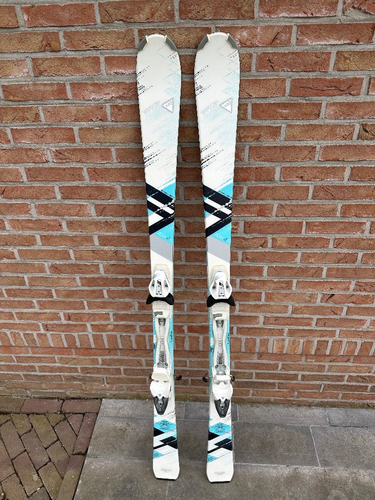 Skilatten + stokken Wedze, 140 tot 160 cm, Stokken, Zo goed als nieuw, Ski