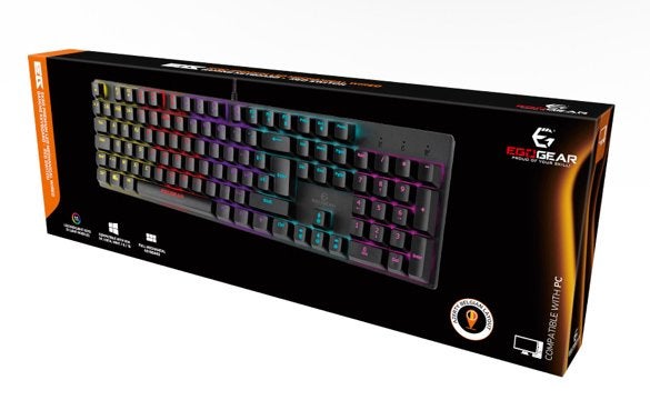 Clavier egogear, Informatique & Logiciels, Clavier gamer, Enlèvement ou Envoi, Azerty, Comme neuf