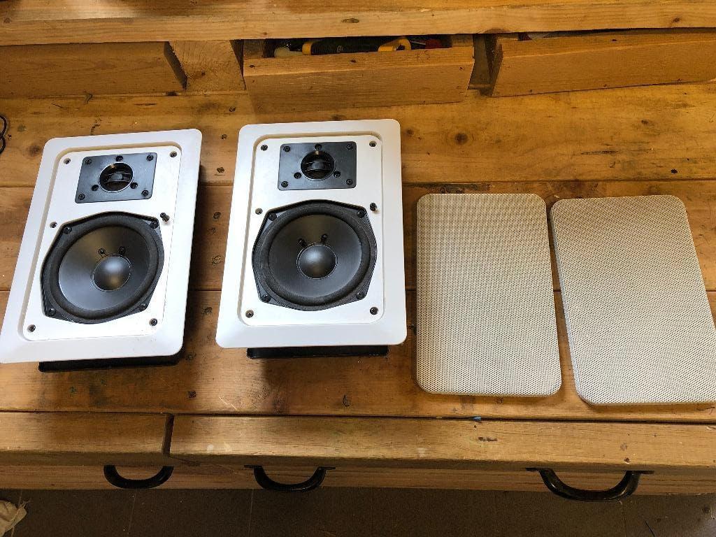 Boxen, Audio, Tv en Foto, Luidsprekerboxen, Gebruikt, 60 tot 120 watt, Front, Rear of Stereo speakers, Ophalen