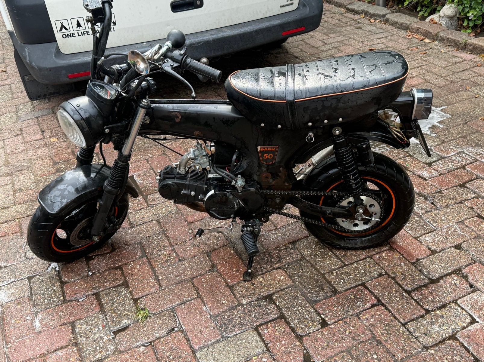 Dax klasse B project. Start rijdt met papieren., Fietsen en Brommers, Brommers | Overige merken, Ophalen, Zo goed als nieuw