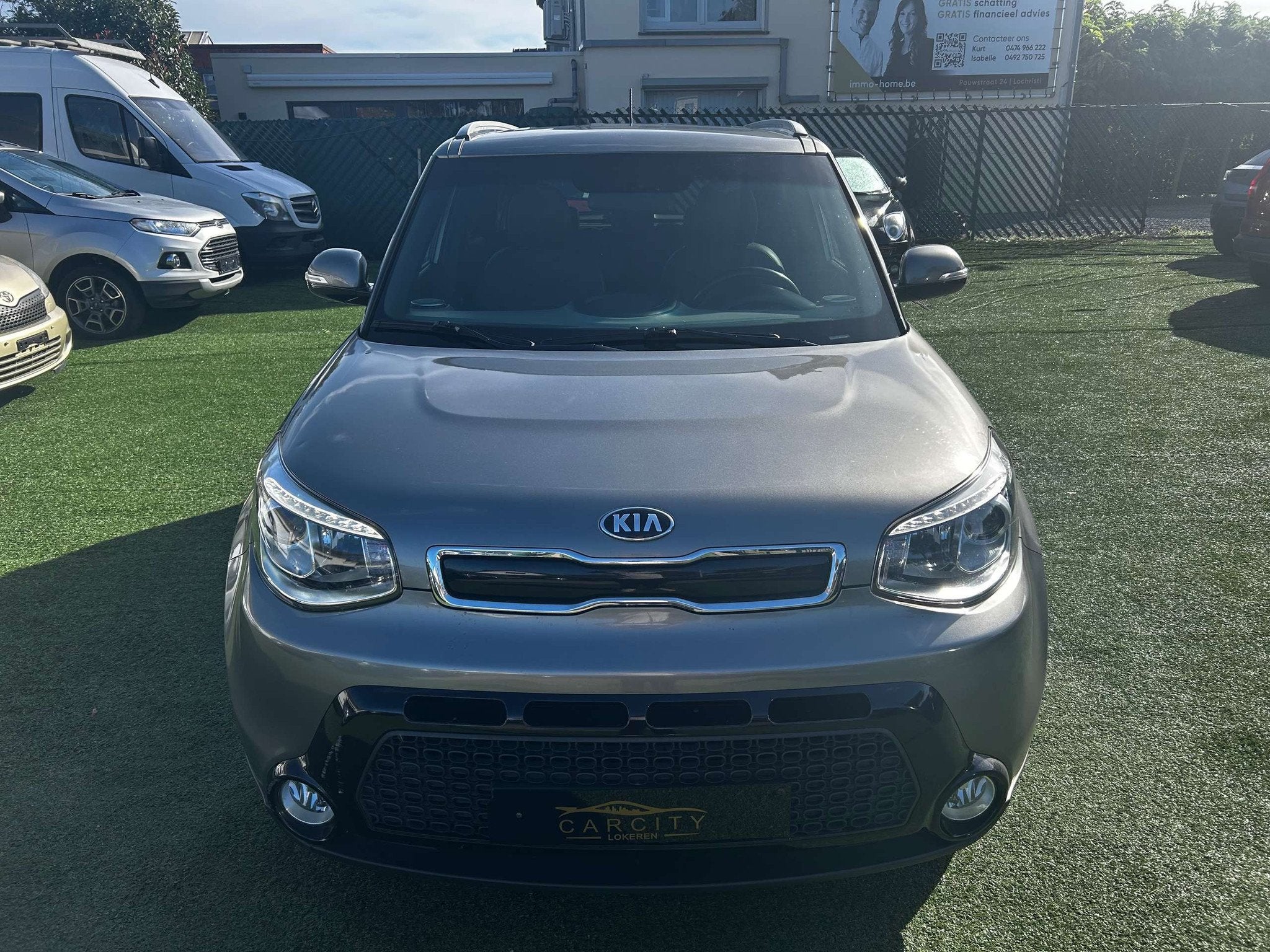 Kia Soul Soul 1.6i Play  LEDER  CAMERA  GPS, Auto's, Voorwielaandrijving, Euro 5, 158 g/km, Gebruikt