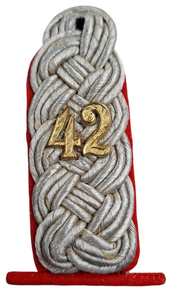 Epaulière d'officier d'artillerie de la Wehrmacht, Collections, Objets militaires | Seconde Guerre mondiale, Enlèvement ou Envoi