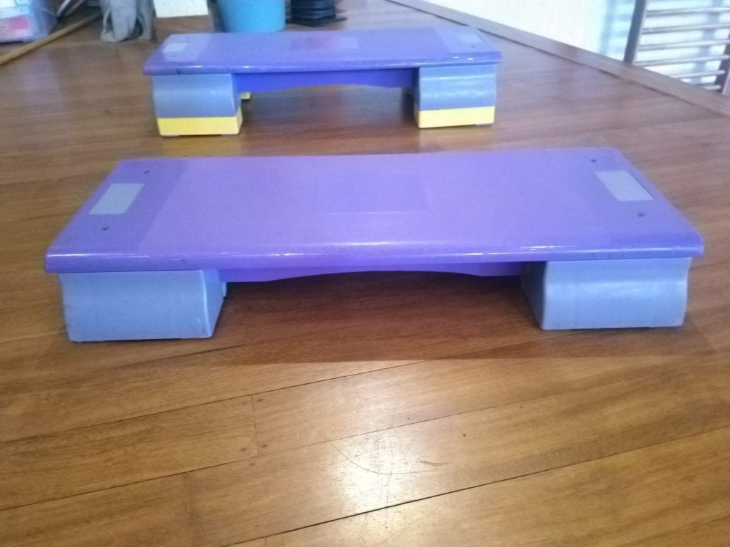 Aerobic Steps, Sport en Fitness, Ophalen, Zo goed als nieuw, Benen, Stepbank