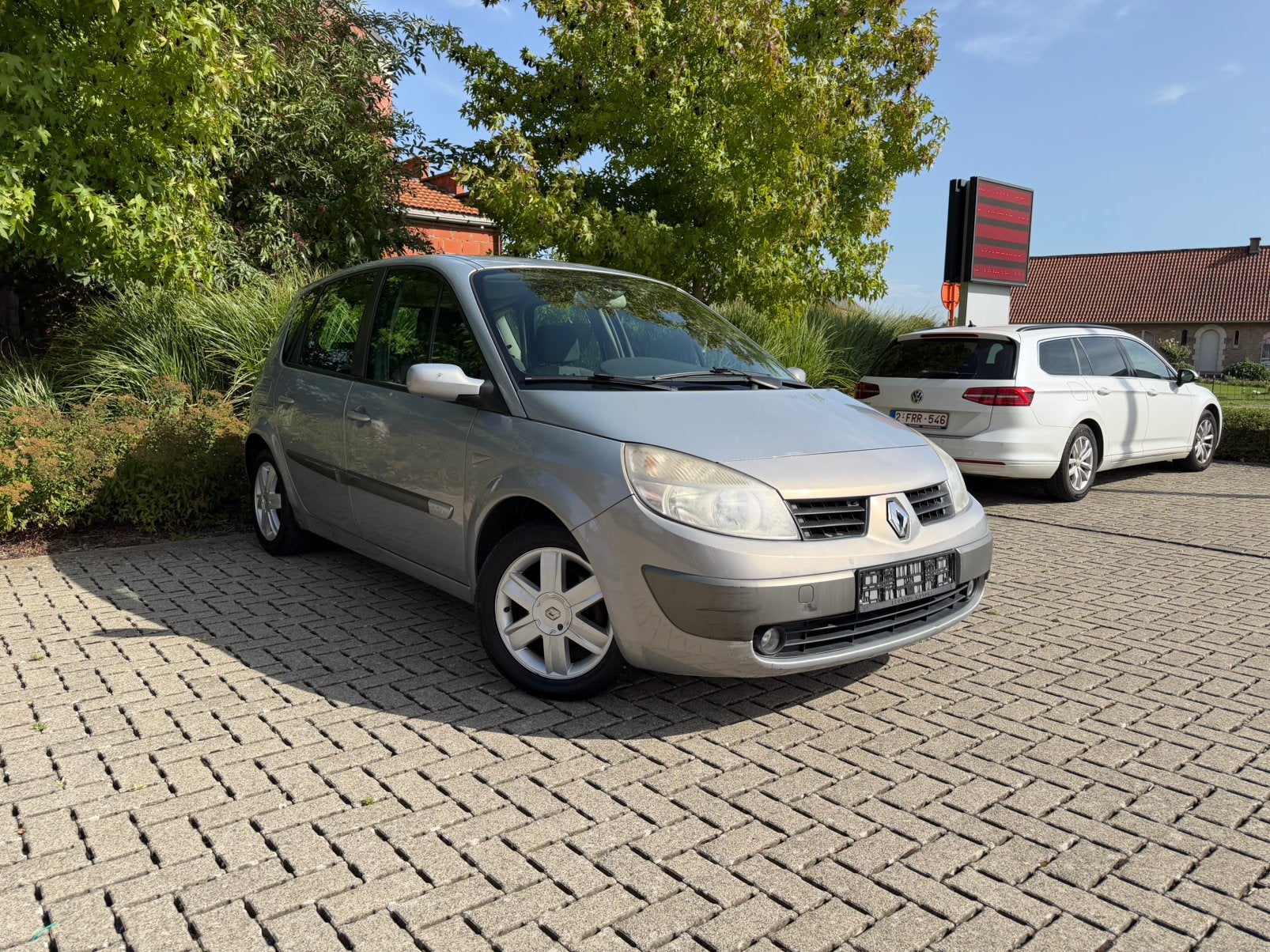 Renault Scenic 1.5 - 2005/139.000km/Manueel, Autos, Bluetooth, Argent ou Gris, Achat, 4 portes
