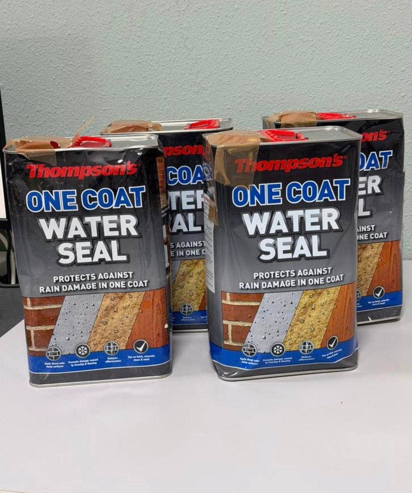 4x 5L Thompson One Coat WaterSeal impregneer waterafdichting, Ophalen of Verzenden, Nieuw