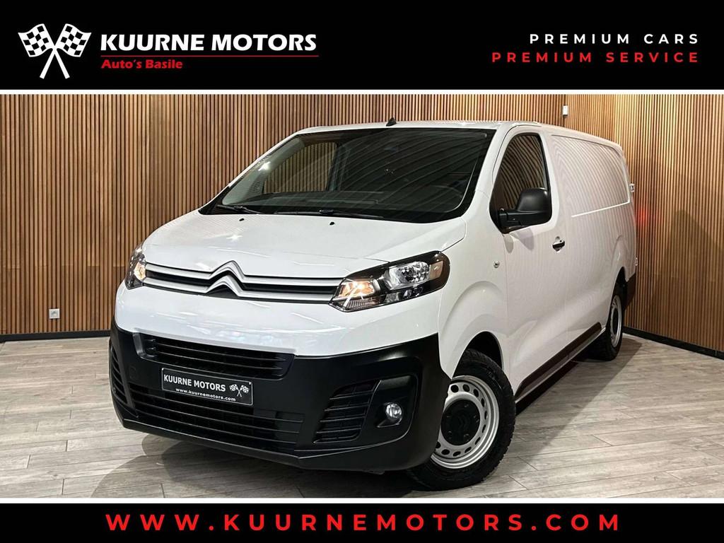 Citroën Jumpy 2.0HDI L3 Gps/Cam360 €16.446+BTW *1j garant, Auto's, Stof, Gebruikt, Citroën, Wit
