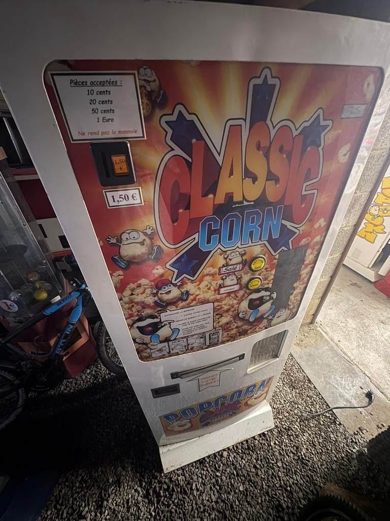 Distributeur automatique de pop corn (a renover), Collections, Enlèvement, Comme neuf
