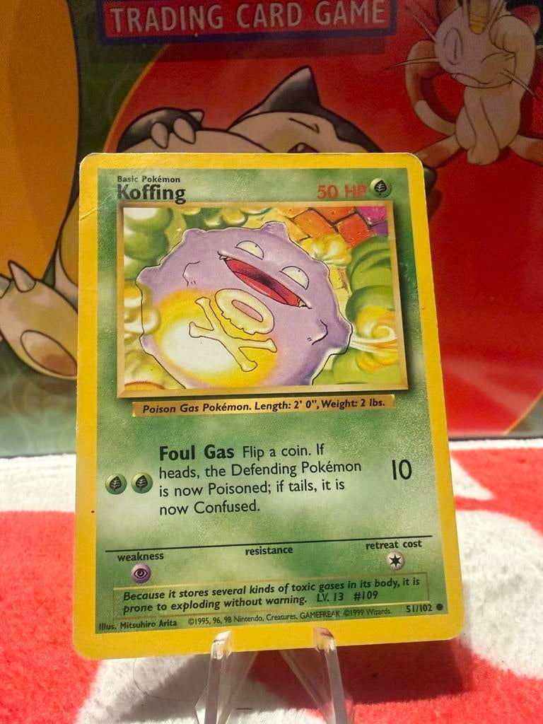 Koffing 1995, Enlèvement, Comme neuf