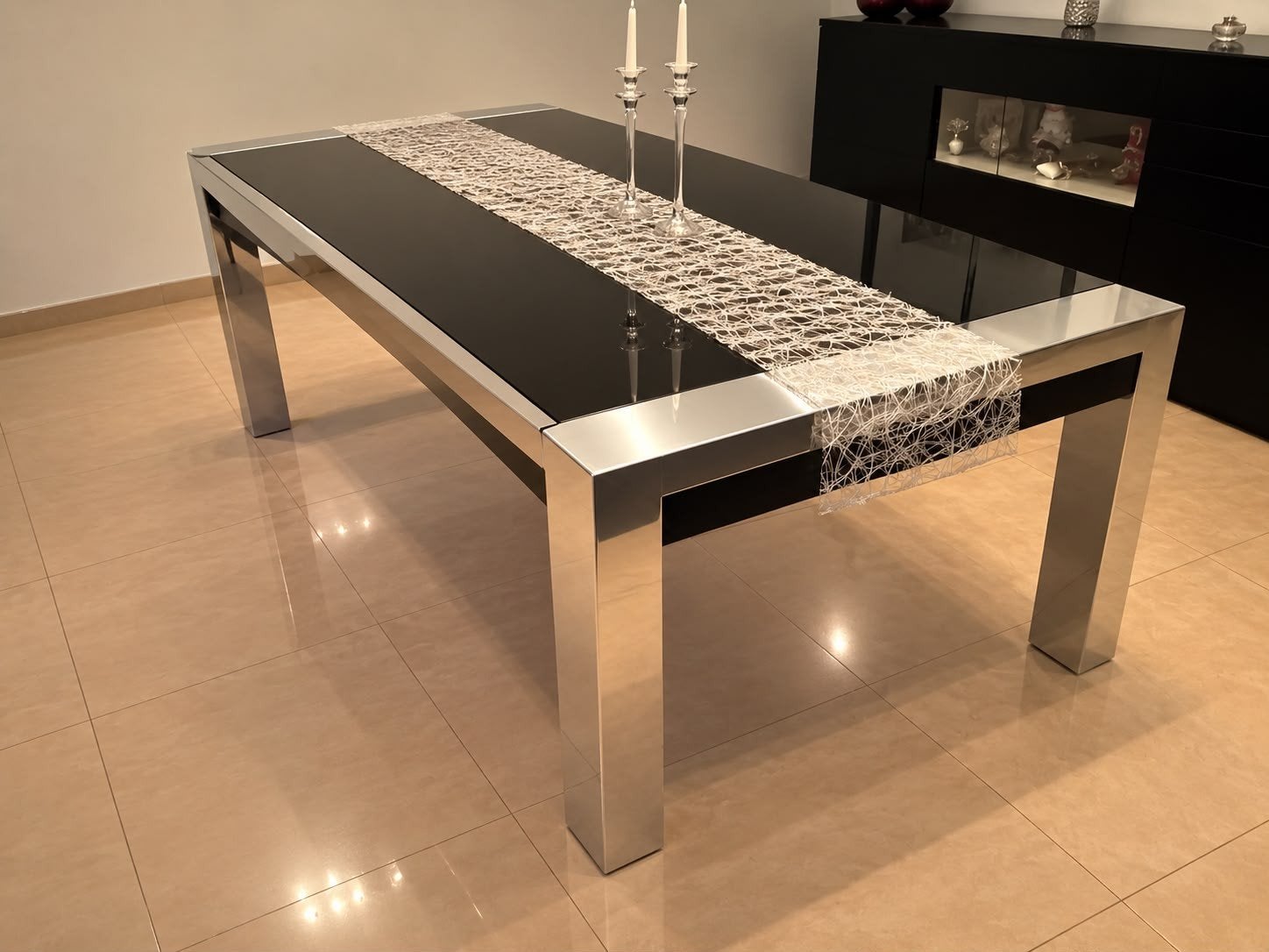 Urgent a saisir !!! 100€ Table  etat impeccable, Cinq personnes ou plus, Comme neuf, Verre, Enlèvement