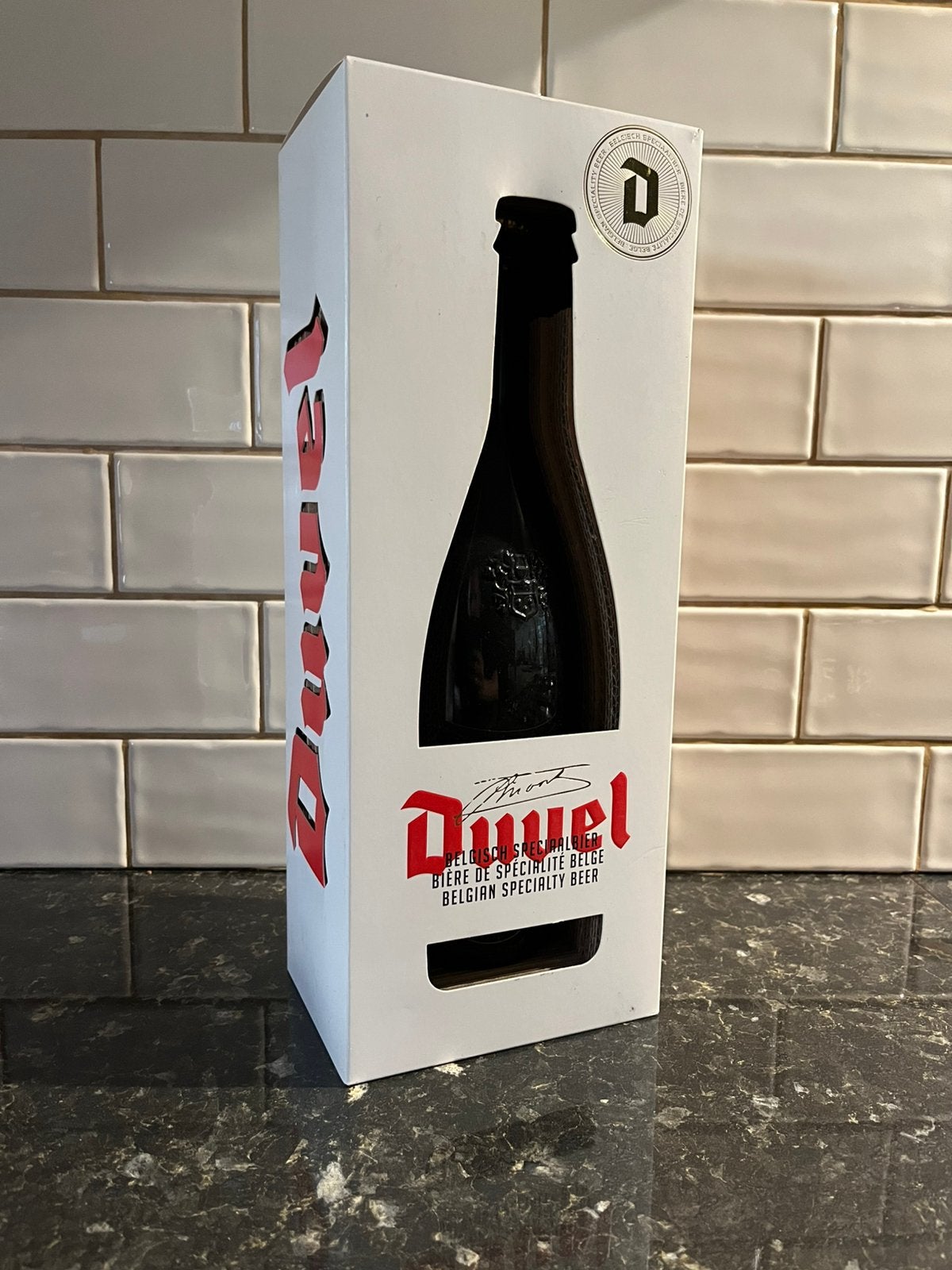 Duvel - 75cl fles (vol), Ophalen of Verzenden, Zo goed als nieuw, Duvel