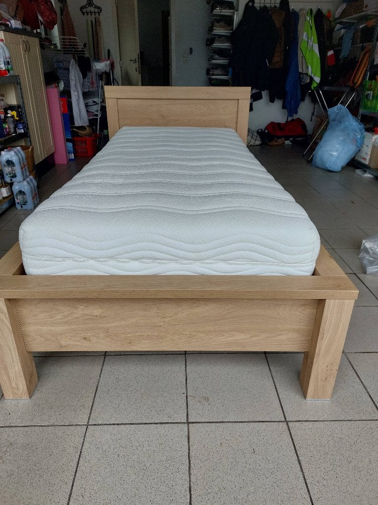 1 persoonsbed, Huis en Inrichting, Slaapkamer | Bedden, Ophalen, 90 cm, Eenpersoons, 190 cm of minder