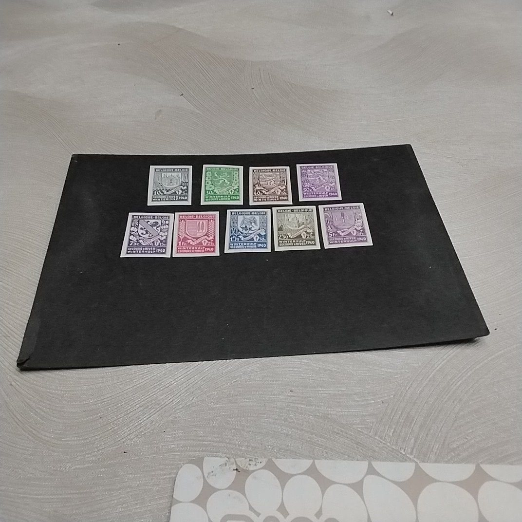BELGIE  547A/555 A postfris met cote 17,00 €, Ophalen of Verzenden, Postfris