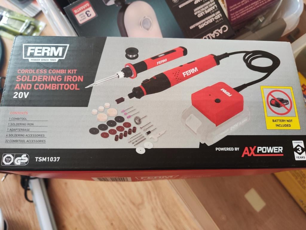 Fer à souder sans fil , AX power Ferm Neuf, Enlèvement