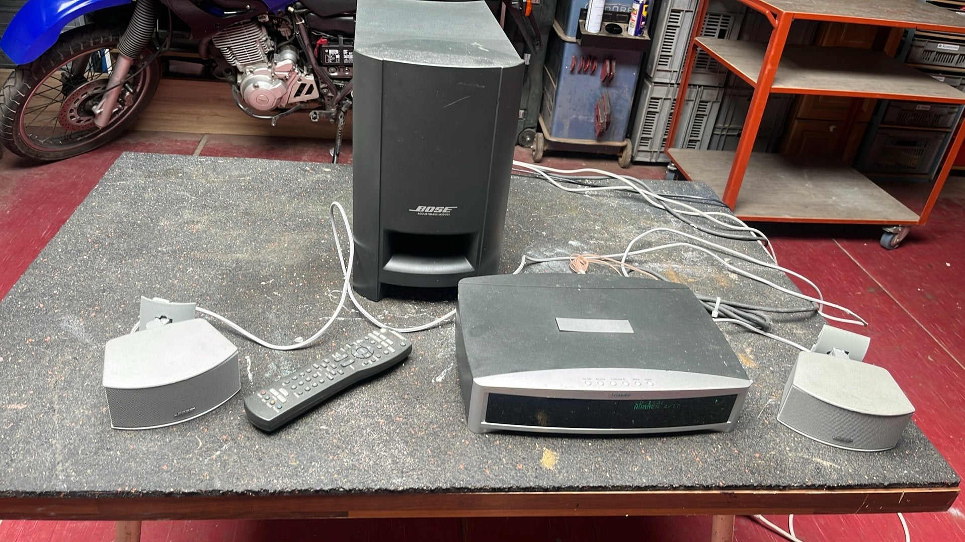 complete Bose 3-2-1 Series III Home Cinema Set., TV, Hi-fi & Vidéo, Autres marques, Système 3.1, Enlèvement, Utilisé