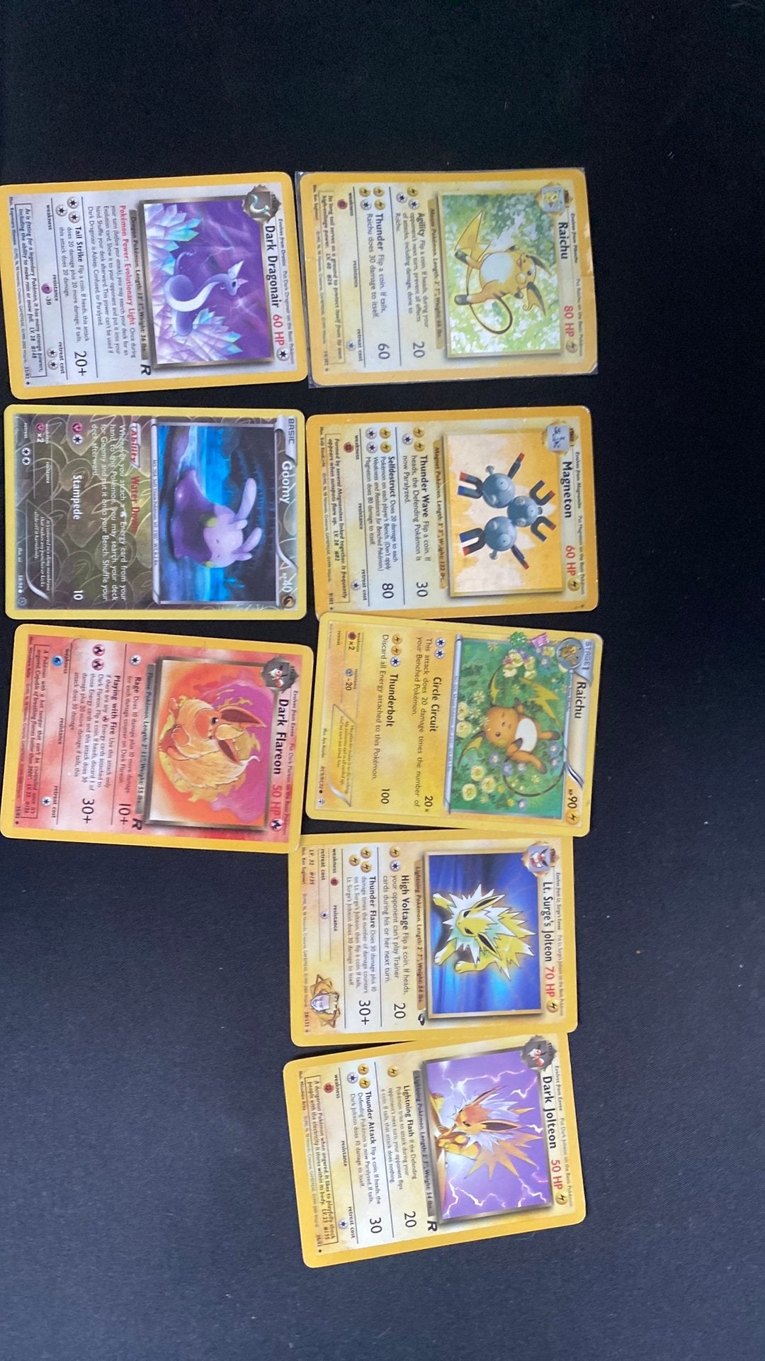 Vintage pokemon kaarten, Ophalen of Verzenden, Zo goed als nieuw