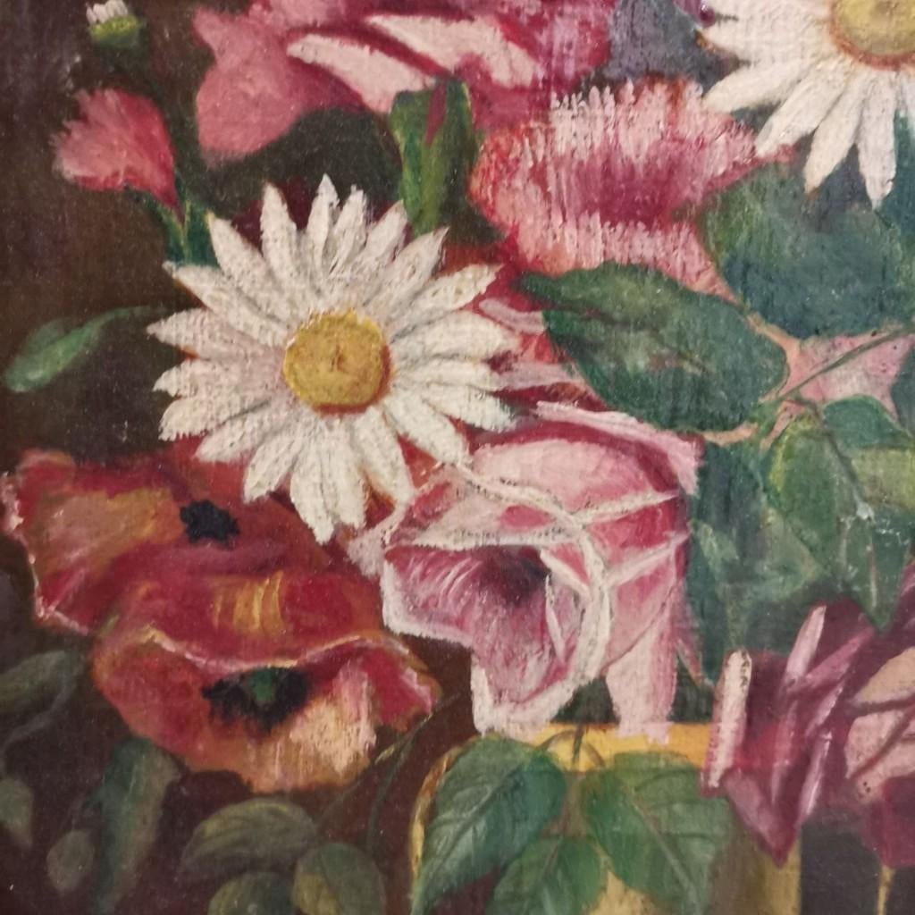 Nature morte aux fleurs dans un vase (1925) - Jean Gerbehaye, Enlèvement