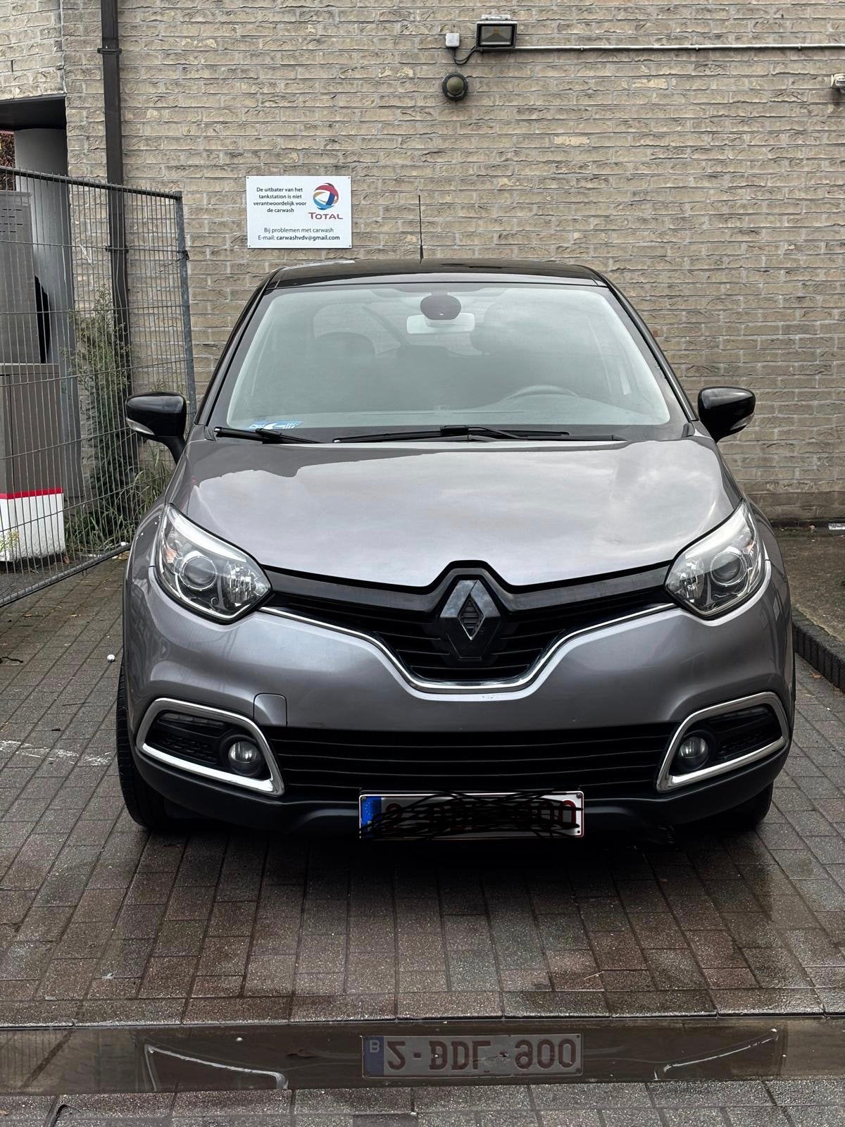 Renault Captur 2015, Argent ou Gris, Achat, Euro 6, Noir