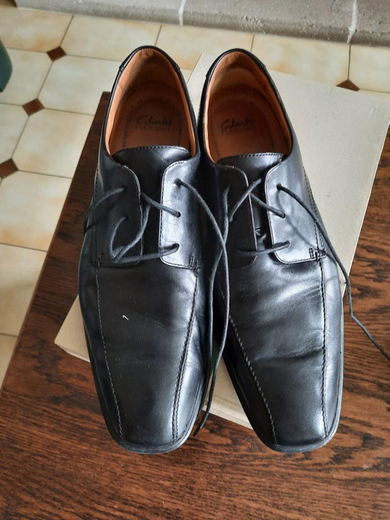 Zwarte heren schoenen maat 43, Ophalen