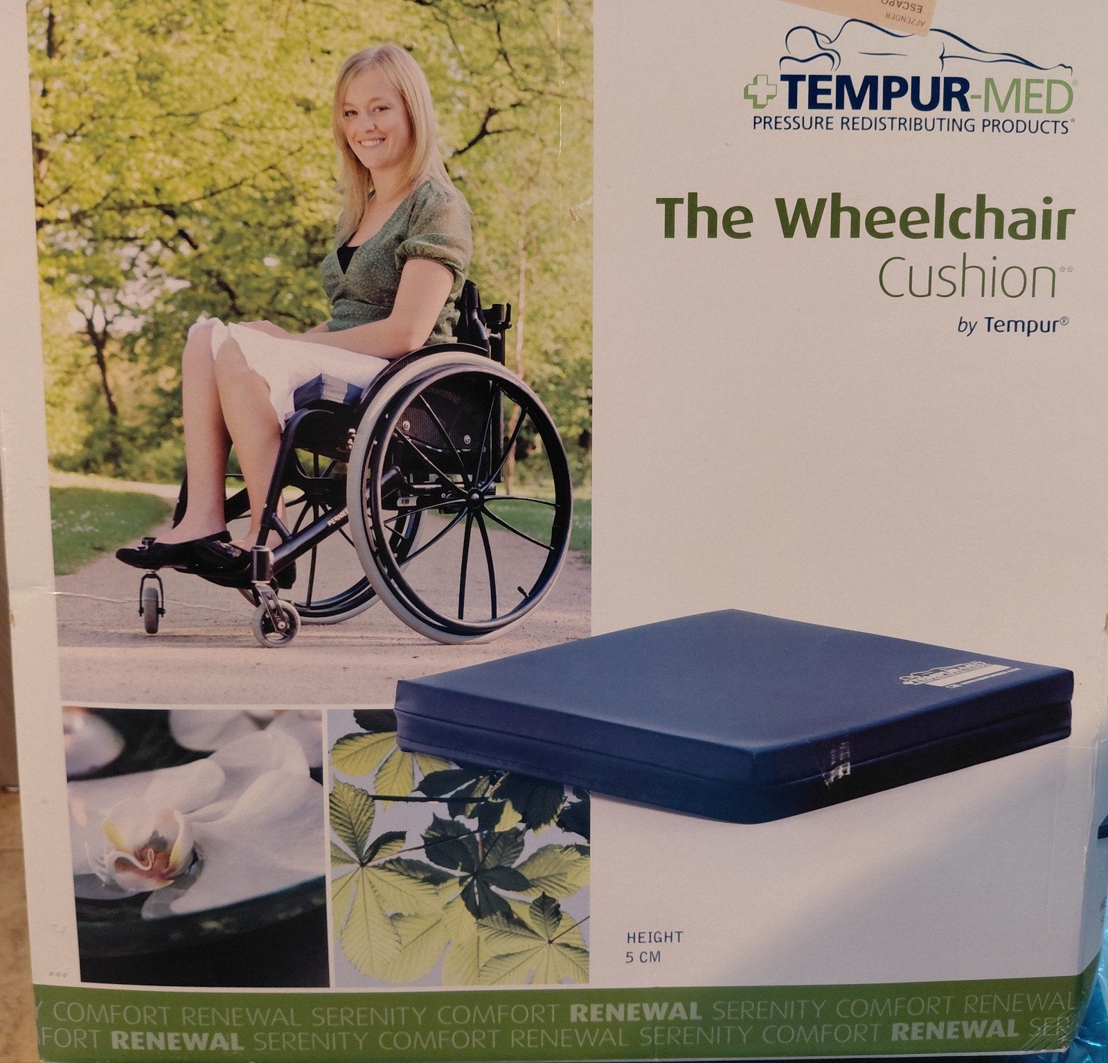Tempur Med Wheelchair kussen, Diversen, Rolstoelen, Ophalen, Nieuw