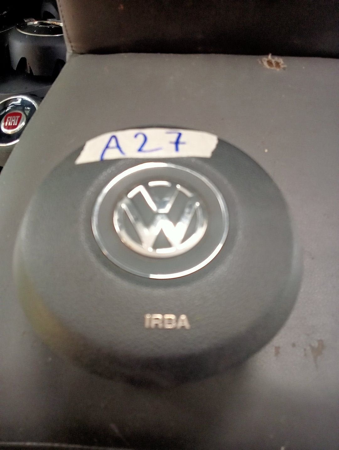 VOLKSWAGEN KEVER STUURWIEL BESTUURDERSAIRBAG 2012-2019 5C588, Gebruikt, -, Volkswagen, -