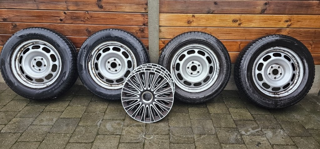 Winterbanden op velg, Ophalen, Gebruikt, Banden en Velgen, 17 inch