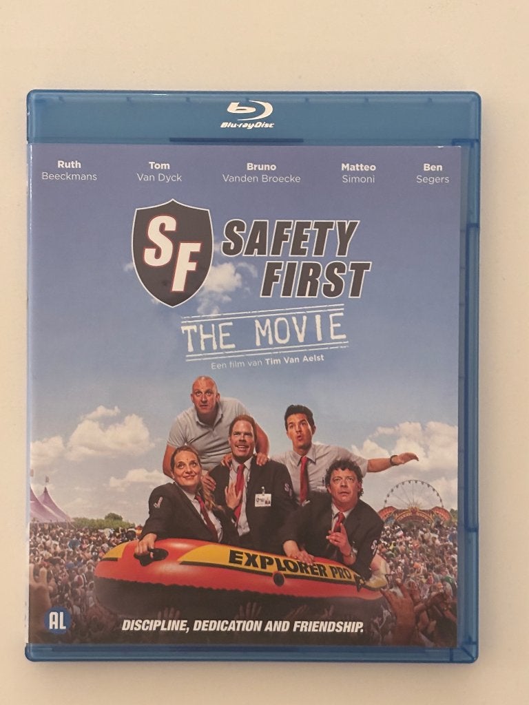 Blu-ray Safety First The Movie (2015) Matteo Simoni, Enlèvement ou Envoi, Néerlandais, Blu-ray, Néerlandais