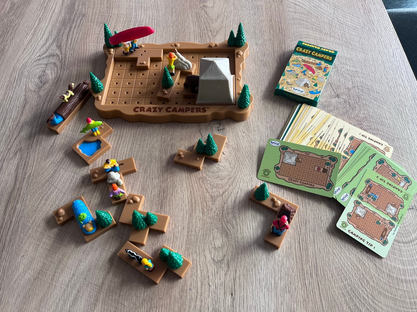 Smart game: crazy campers, Hobby en Vrije tijd, Ophalen of Verzenden, Zo goed als nieuw
