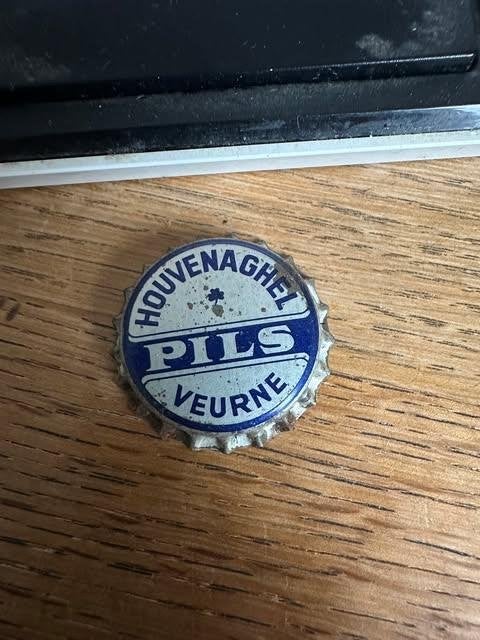 kroonkurk Houvenaghel pils Veurne, Ophalen of Verzenden, Gebruikt, Overige typen, Overige merken