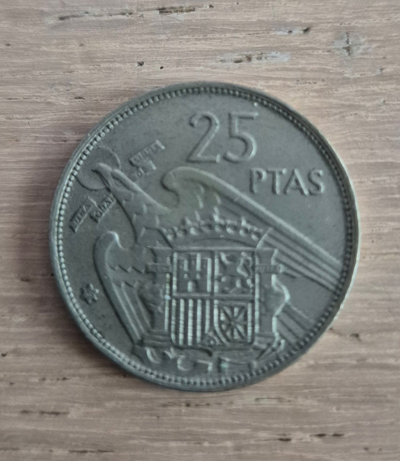 Espagne 25 pesetas, Enlèvement ou Envoi, Monnaie en vrac