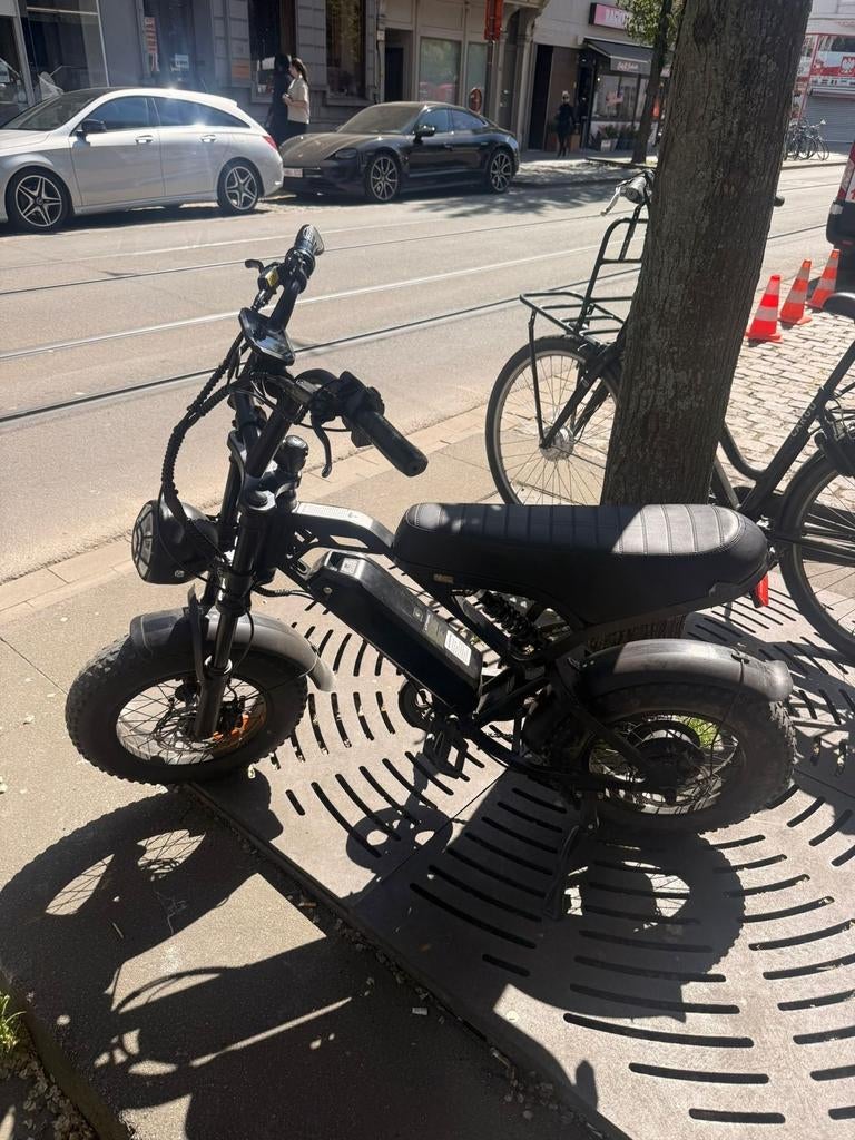 Fatbike v8 mini, Ophalen