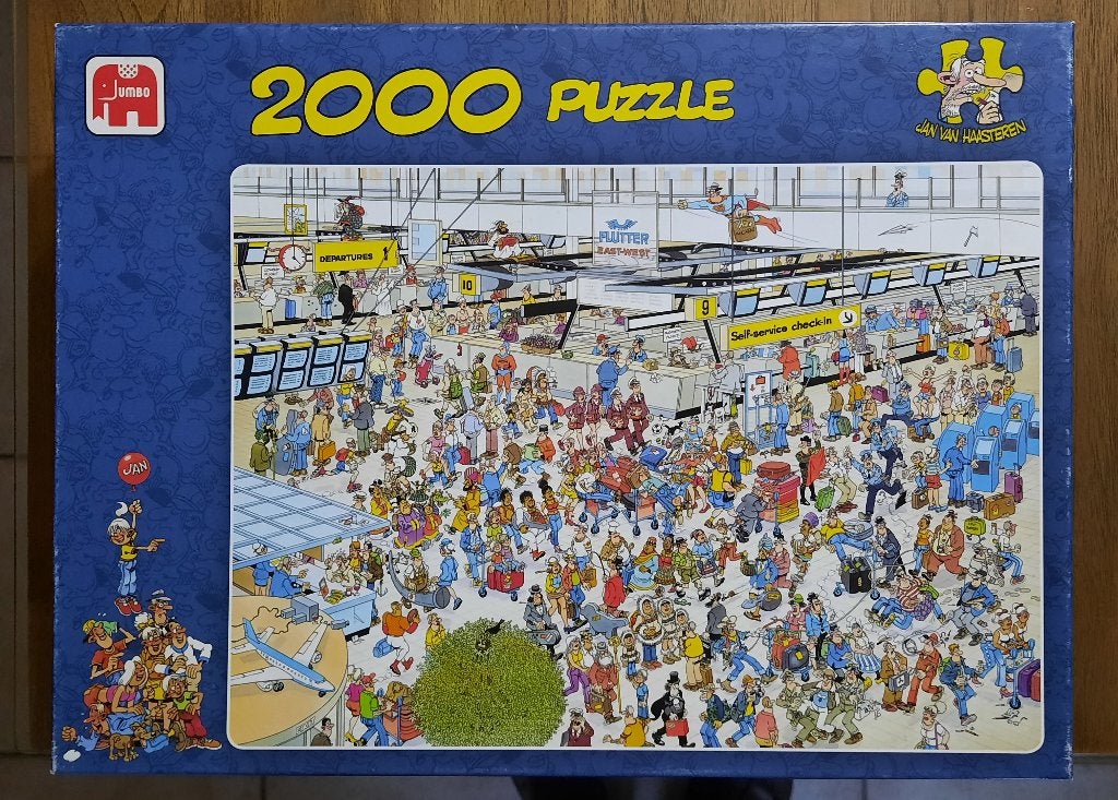 Puzzel 2000 stuks Jan Van Haasteren, Ophalen, Meer dan 1500 stukjes, Gebruikt, Legpuzzel