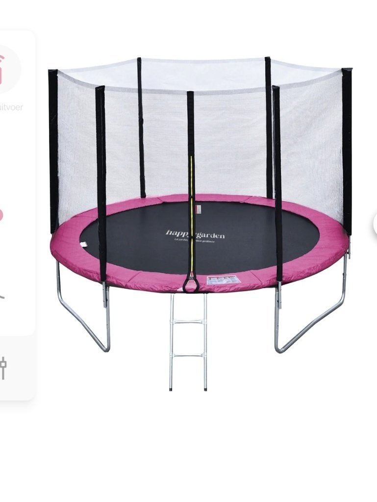 Salta trampoline, Ophalen, Zo goed als nieuw