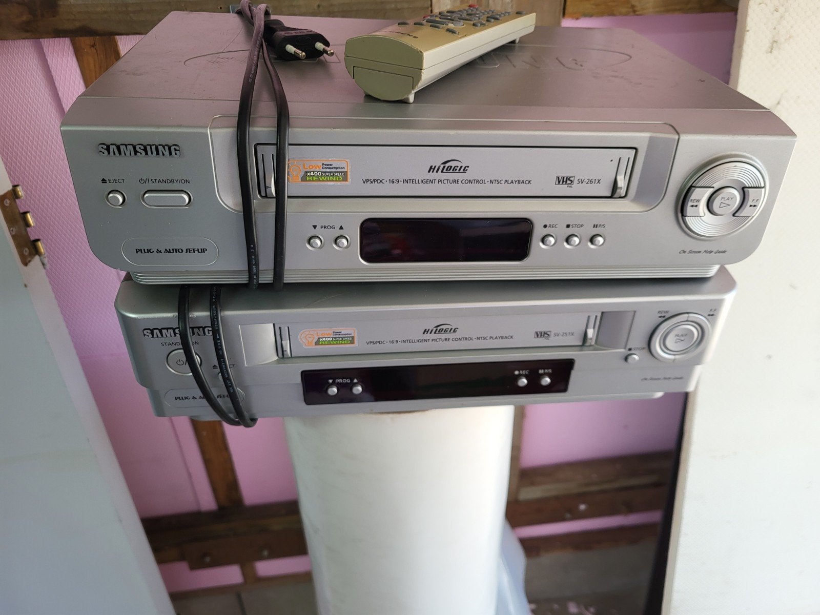 samsung vhs recorders, Ophalen