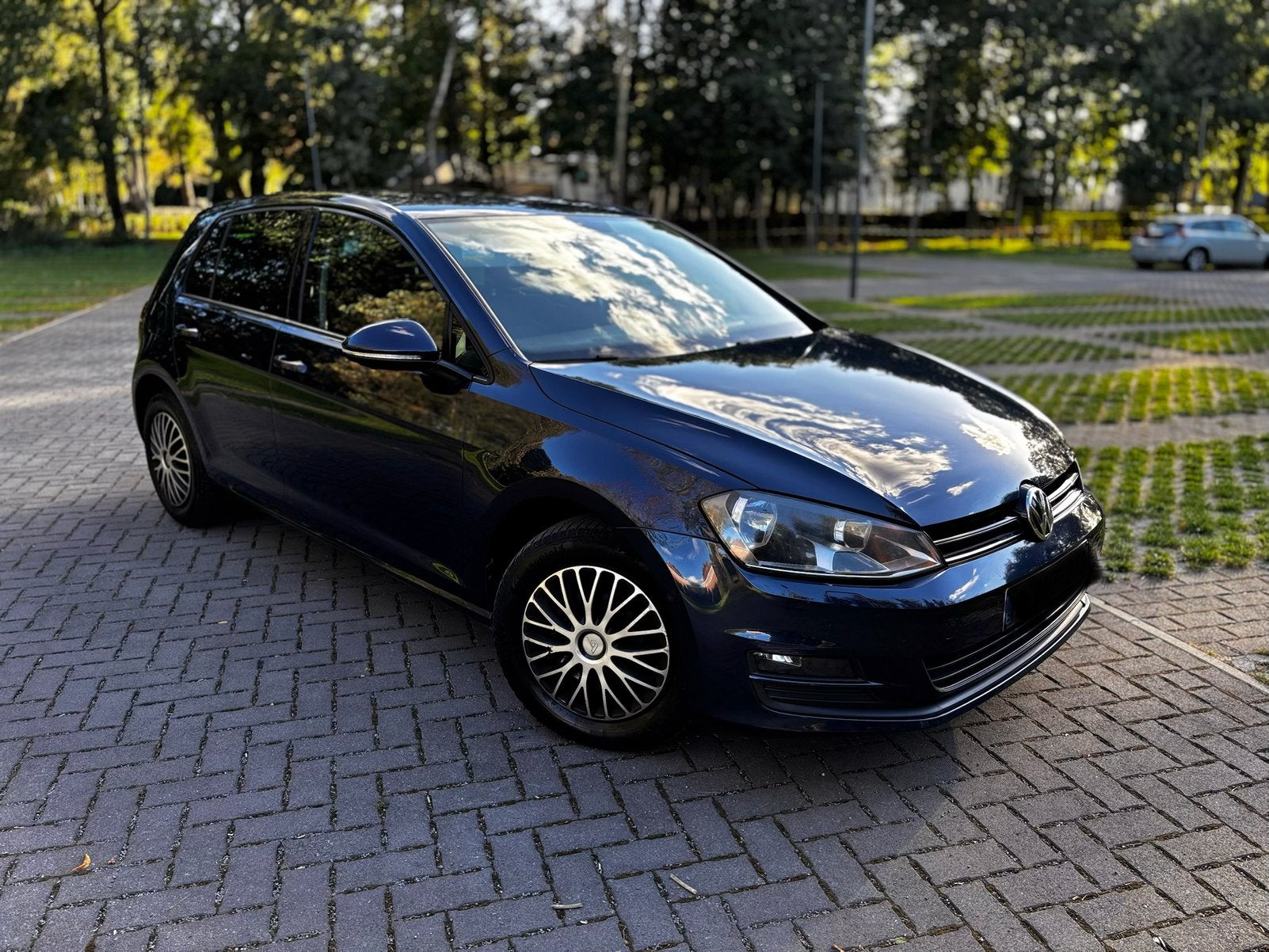 VOLKSWAGEN GOLF 7 ~ EURO5 ~ 1.2 ~ benzine ~ 105pk ~ 210dkm, Auto's, Volkswagen, Euro 5, Stof, 4 cilinders, Blauw