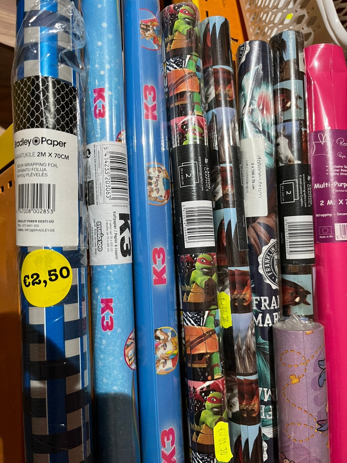 Kaftpapier, Diversen, Ophalen, Nieuw