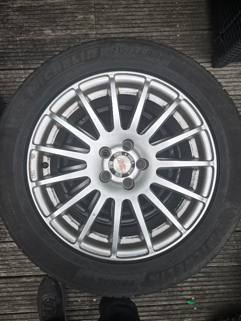 Jantes16" 5x100, Autos : Pièces & Accessoires, Pneus et Jantes, 215 mm, 4 Saisons, 16 pouces